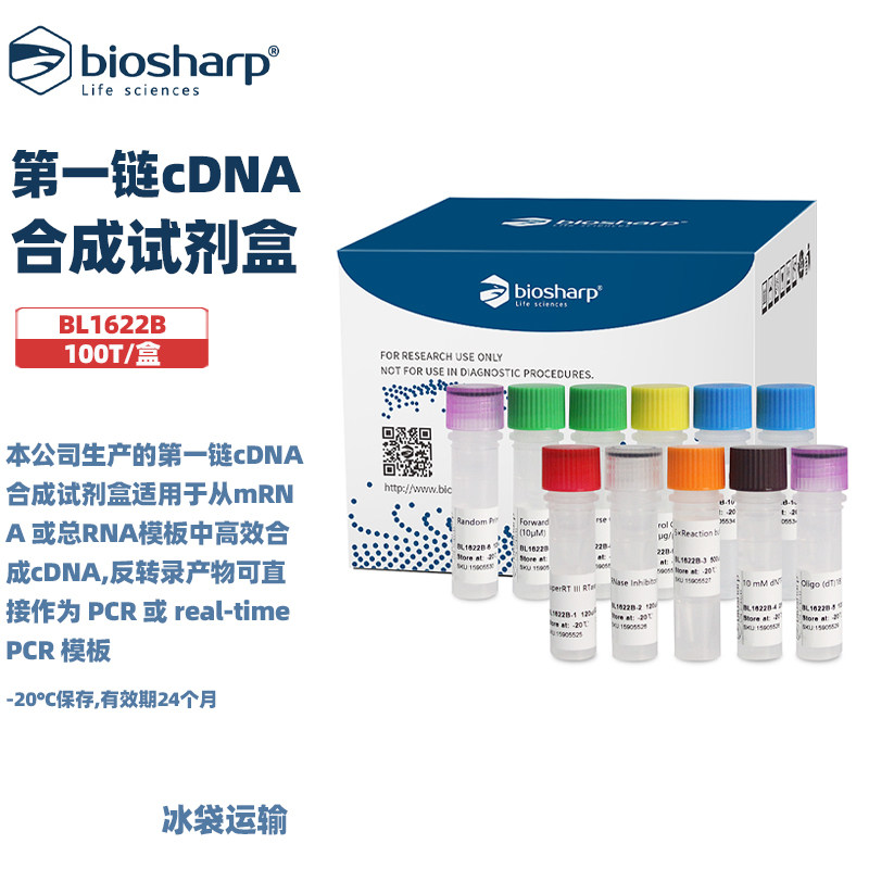 BIOSHARP 白鲨 BL1622B 链cDNA合成试剂盒，100T/盒