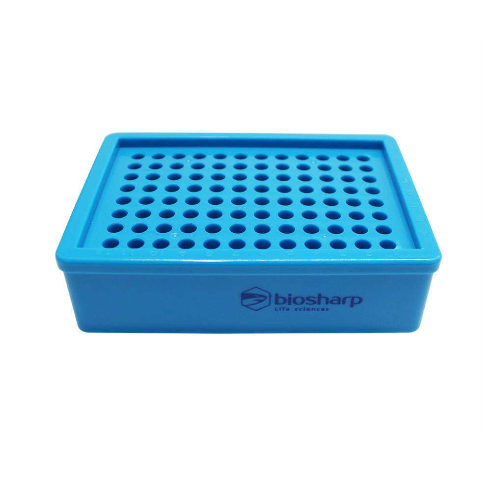 Biosharp/白鲨 BC026  0.2ml96孔PCR长方形冰盒（132x94x42mm）