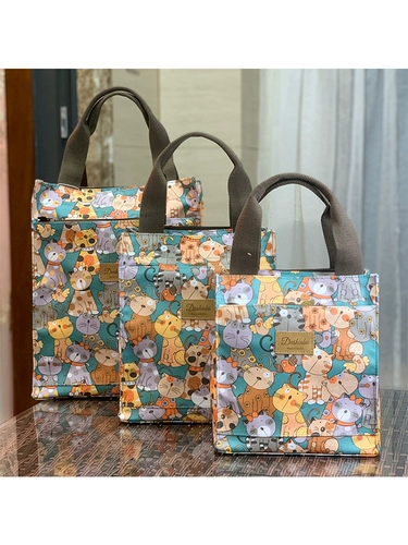 Водонепроницаемый модный шоппер, льняная сумка для выхода на улицу, ткань оксфорд