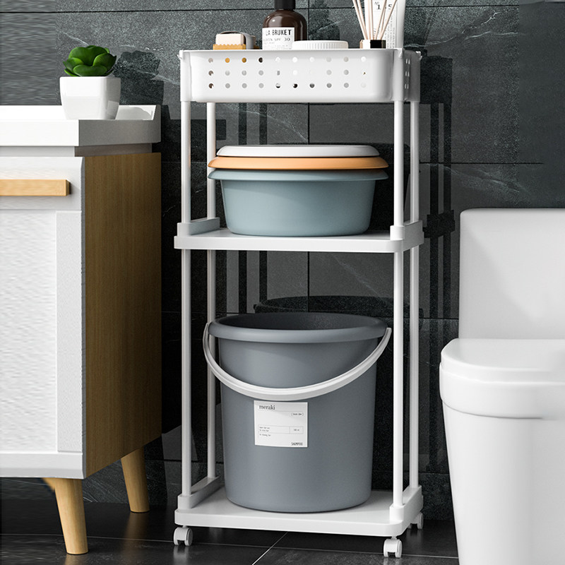 Makeup Room Bathroom Shelve toilet Supplies appliances Bathroom washroom Face Basin Racks FLOOR-TYPE CONTAINING SHELF