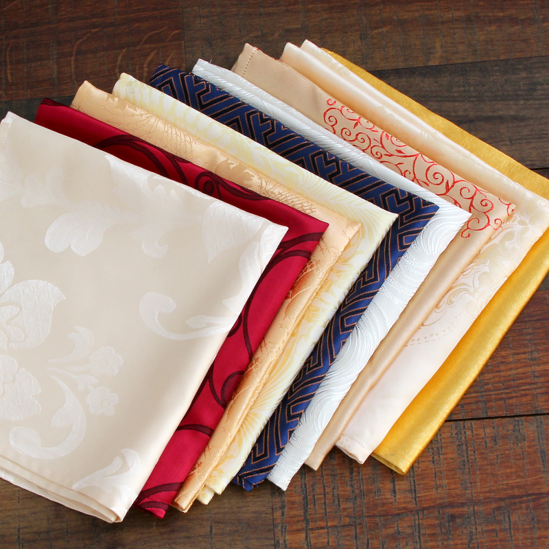 Napkin tea towel products to transport 】 【 the toast hotel restaurant printed jacquard wipe glass cloth dropping the toast