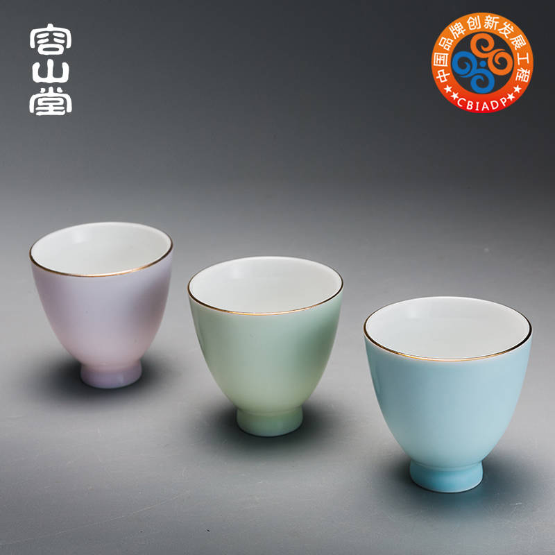 Rongshan Hall Light time Ceramics Xiang and Tea Cup Small Number of Tea Tea Tea Cup Master's Cup Individual Cup Single Cup Gongfu Tea furniture-Taobao