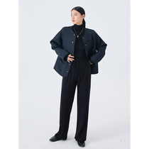 Yiwei buyer drawstring chao show legs long thin hanging feeling hot bottom straight pants lazy home womens pants