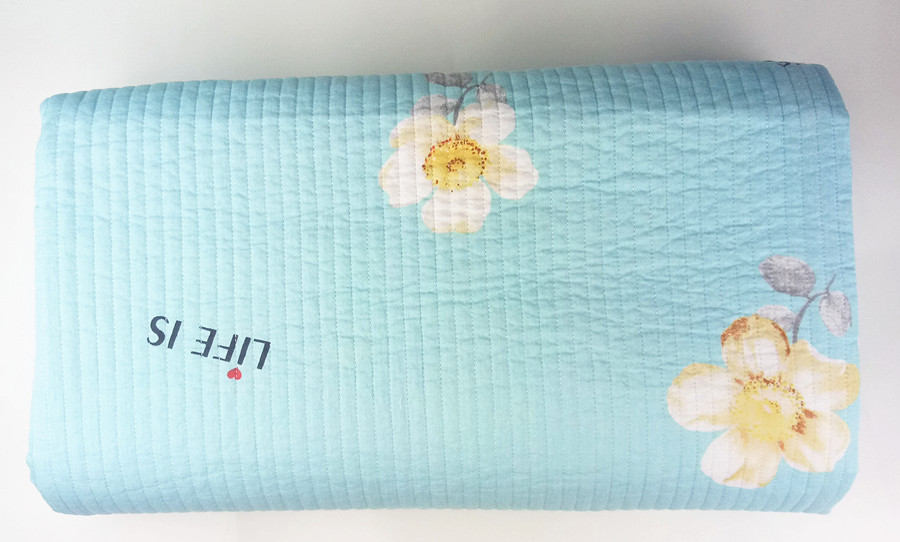 Giá trị bông phong cách Hàn Quốc twill rửa bí mật chăn bông mùa hè trải giường ga trải giường nệm mùa hè mát mẻ giường tấm ga trải giường