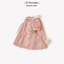 France A Knackfuss childrens dress summer new style cute girl princess skirt