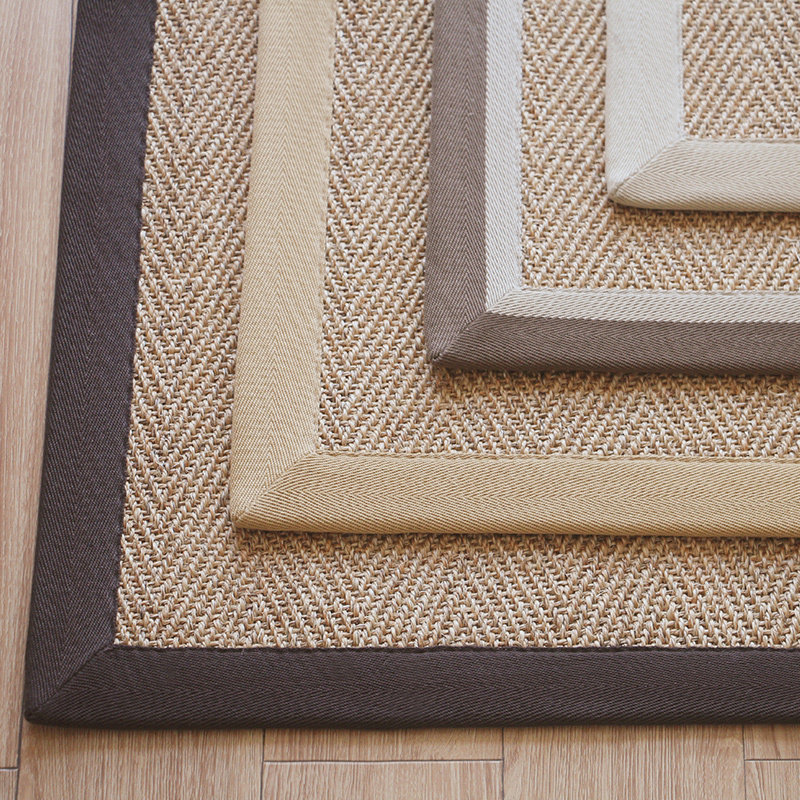 Cezanne new Nordic minimalist sisal carpet modern American living room coffee table study bedroom floor mat door mat customization