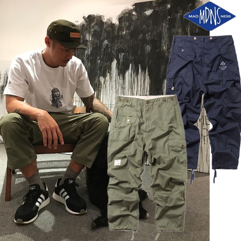MADNESS men's military wind casual pants for the rest of the box MDNS 100 hitch MDNS 100 hitch pocket workwear pants