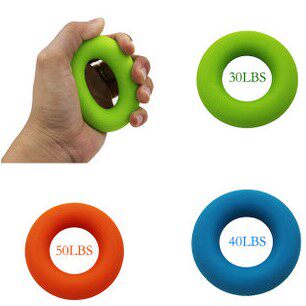 Grip Strength Circle Rehabilitation Training Wrist Force silicone Dialysis Inner Fistula Care Stroke Hemiplegia Massage Fitness Grip
