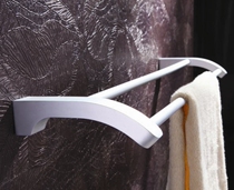 Good Leja Space Aluminum 60 cm Towel Rod Double towel rack 86212 length can be changed