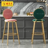 Бар Стул Nordic Light Luxury Modern Simplicity Ins Bars стойка регистрации кассир стойки на заднем кресле высокий стул