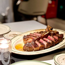 American TUXTON Green Line High Temperature Resistant Steak Plate Steak Plate Western Restaurant Creative Oval Western Commercial Ceramic Plate