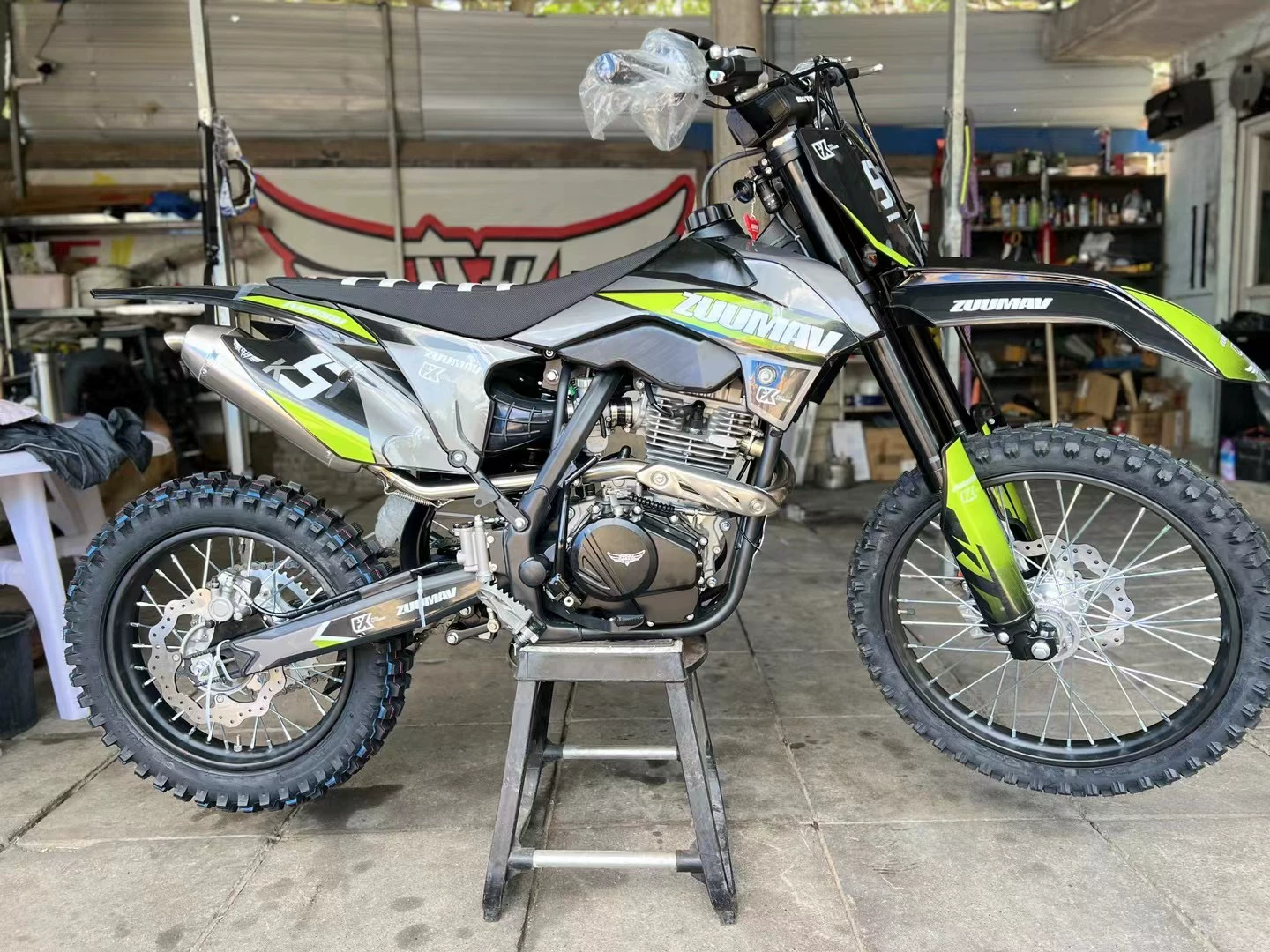Внедорожный мотоцикл Kida Motor K5 250 куб.см — высокий клиренс, для горных и лесных дорог