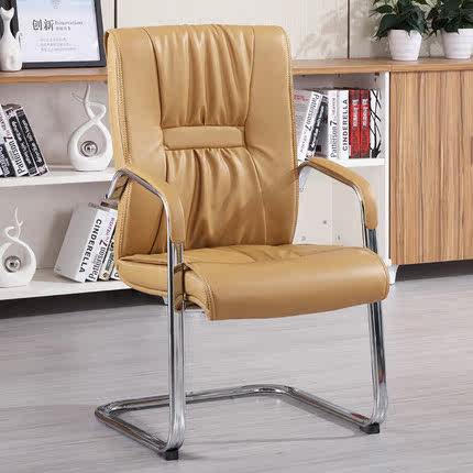 Guangzhou Office Furniture Computer Chair Home Office Chair Staff Chair Fashion Genuine Leather Boss Chair Leaning Back Chair Middle Class Chair