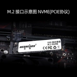 Твердотельный накопитель Hongxiang m.2 128g 2t 512g 256g 1t ноутбук m2 настольный компьютер nvme компьютер SSD