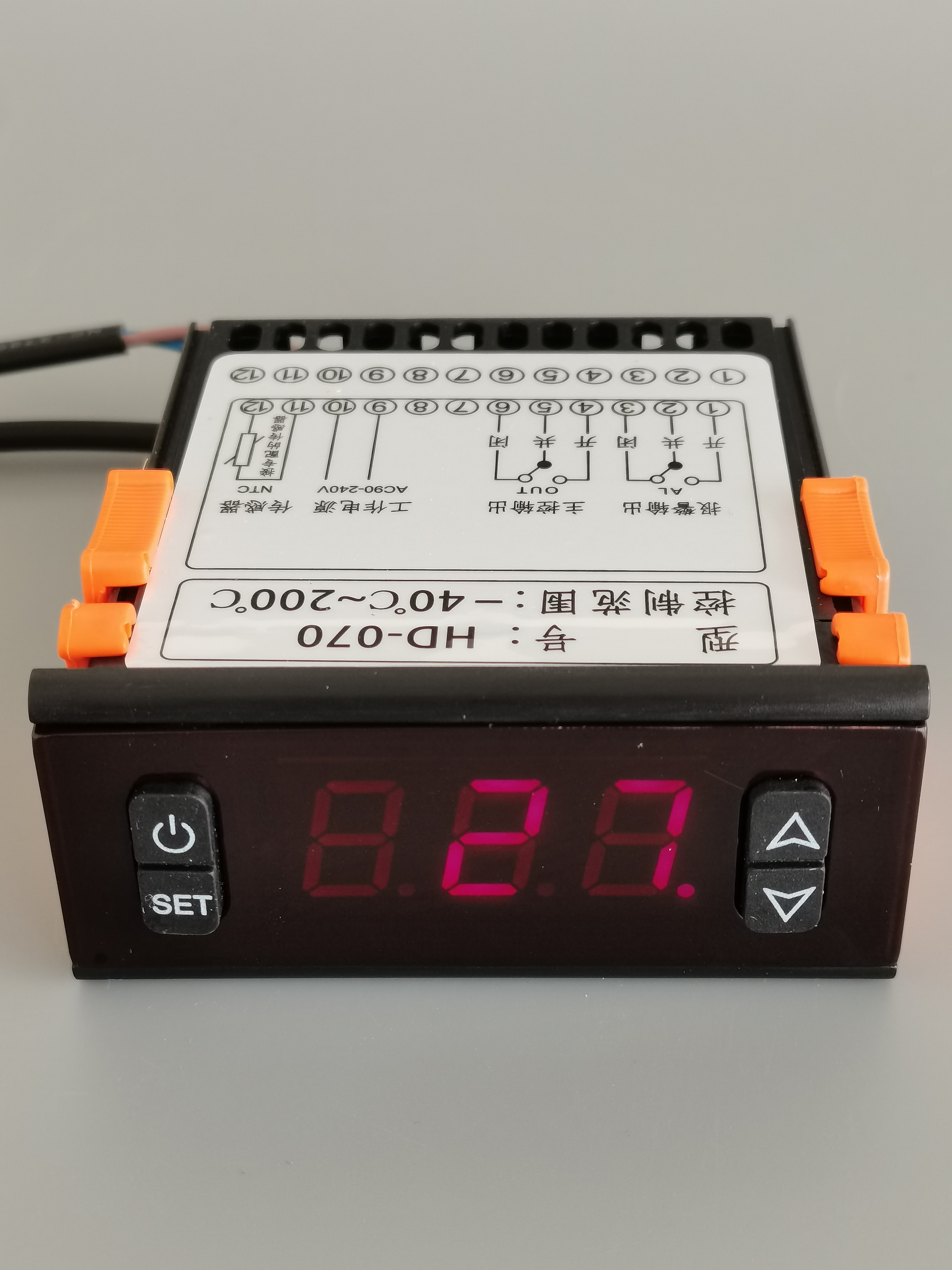 Intelligent electronic digital display temperature controller Refrigerator compressor Refrigeration multi-function induction temperature control instrument High precision