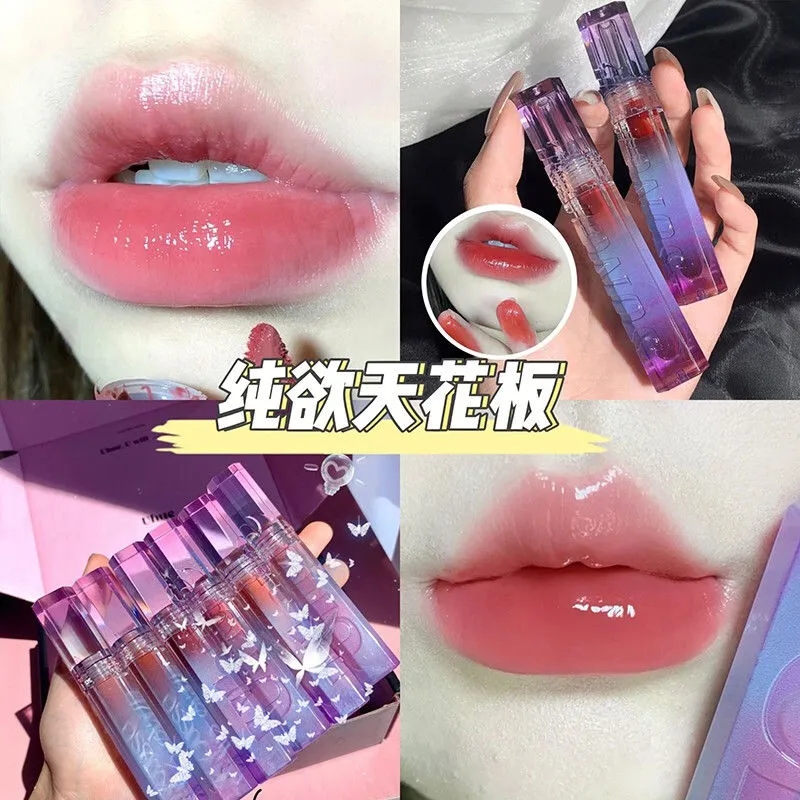 Uhue Peach Electric Pomus Mate Lip and Mist Lips Lipstick without Cup Winter Students Little Girls