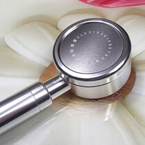 All aluminum alloy household shower head super pressurized shower nozzle water saving rain shower head set single High