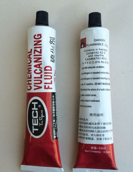 AMERICAN Tektronix 765 TOOTHPASTE vulcanizing agent 50ML portable packaging chemical vulcanizing agent Tire repair glue Tire repair glue