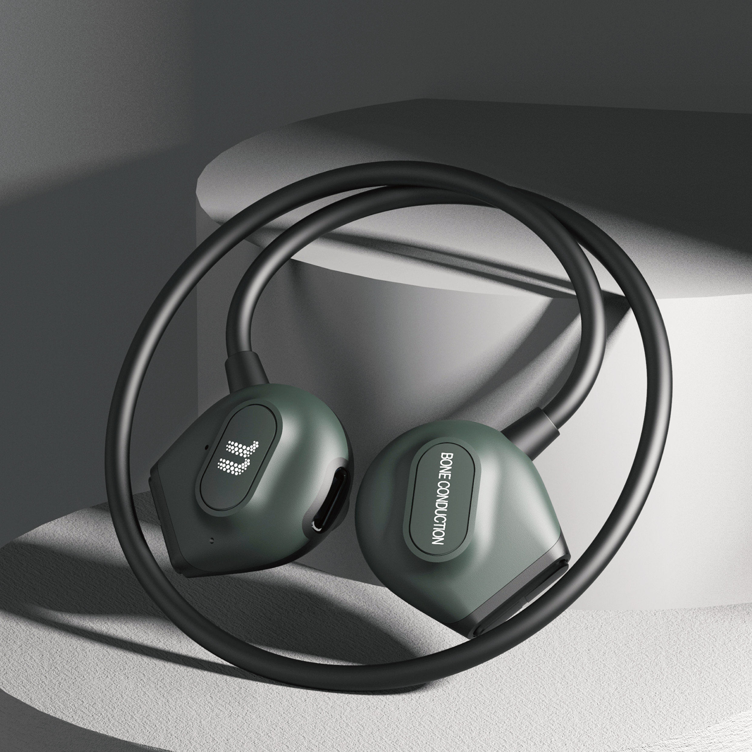 Youpin Youle Life Bone Conduction Hearing Headphones Me-300 Voice Assistant Wireless Bluetooth Connection Waterproof Charging