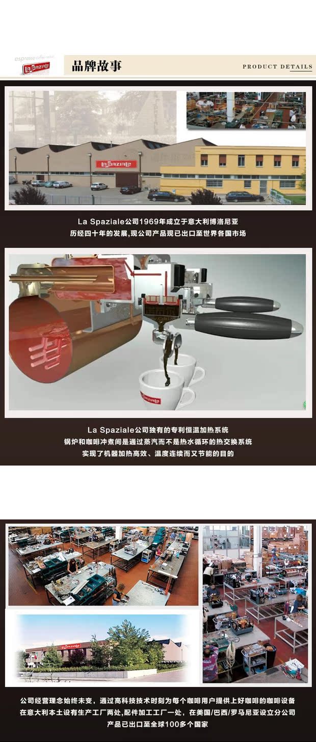 [Ủy quyền chính thức] Máy pha cà phê bán tự động đôi LaSpaziale S1 Vivaldi II - Máy pha cà phê 	máy pha cà phê kiểu ý	