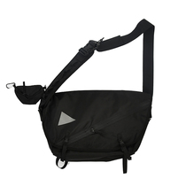  (Sitting and eating mountain air)South Korea reflective large-capacity messenger ins tooling high street shoulder bag functional casual backpack