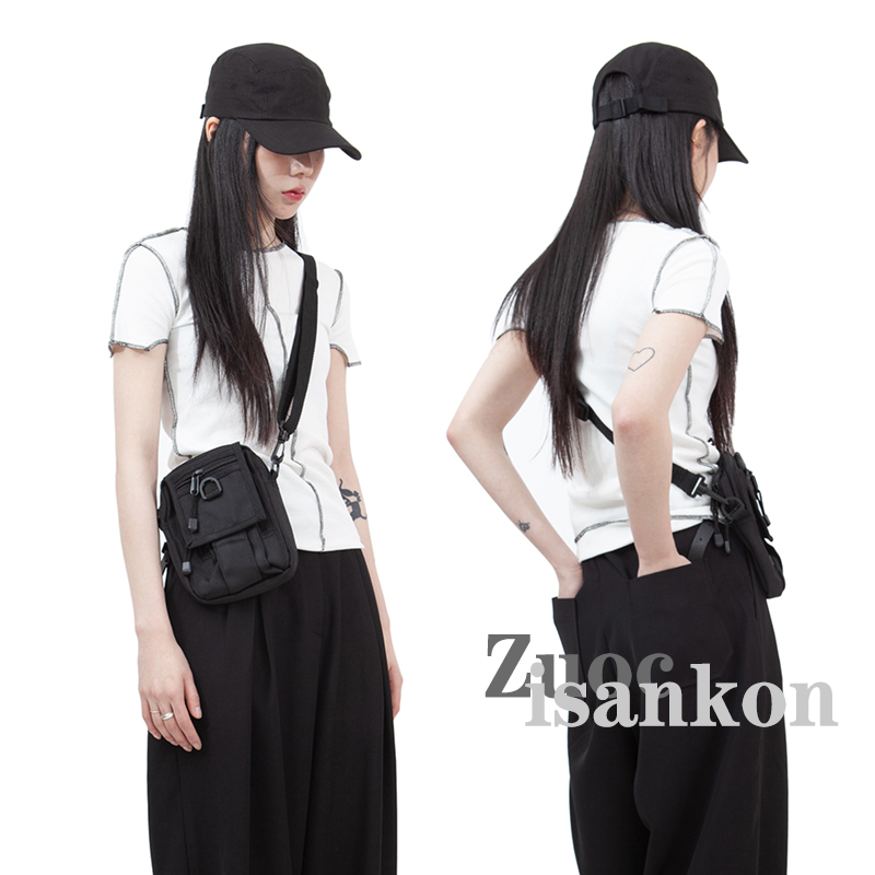 (sitting for mountain air) South Korean ins short sleeve T-shirt female figure line casual workout with white anti-wearing asymmetrical blouses