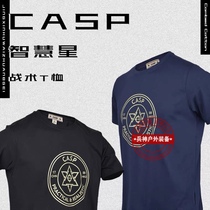 New CASP smart star short sleeve T-shirt tactical wind printed combed cotton material moisture wicking breathable summer