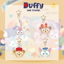 ins cartoon acrylic AirPods keychain Lulu pendant cute bear girl heart bag zipper hanging