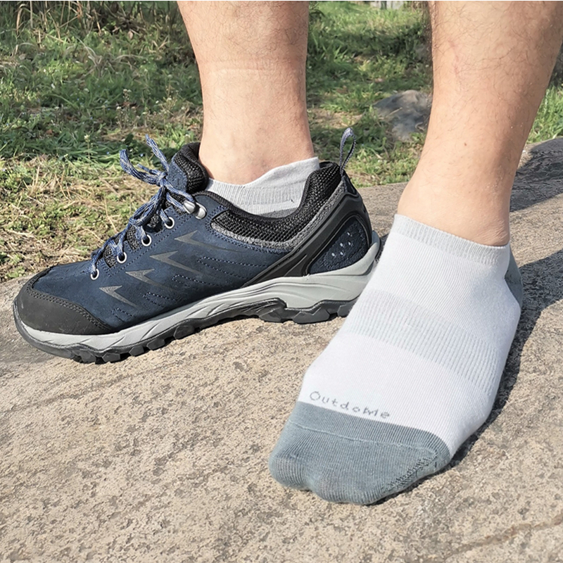4 Pairs of Feishuang 200 Low-Cut Socks, Quick-Drying, Thin, Casual, Business, Sports, No-Show Socks, Spring and Summer, Antibacterial, Odor-Free