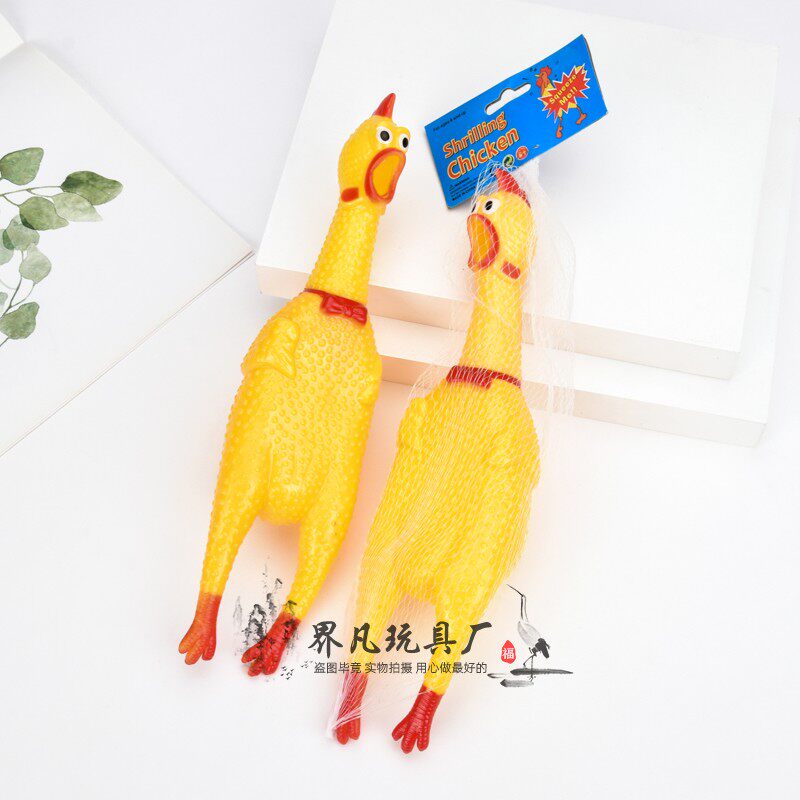 Middle number fiasco called chicken prevarys called screaming chickens to vent their whole people's creative voice Children's toy gifts