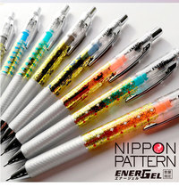 Japan Pentel Dispatch Limited Speed Dry Medium Pen BLN75 Transparent Pole 0 5 Students With Black Exam Water Pen