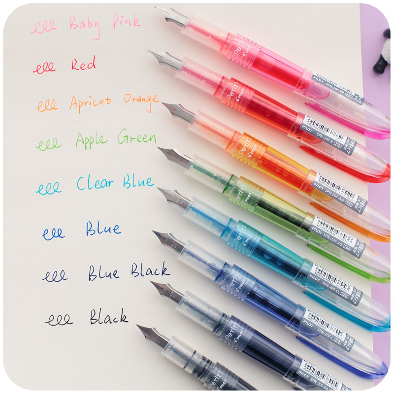 Japan Baile pen PILOT Genki small pen SPN20F Million-year-old pen for word practice Student adult pen F-tip