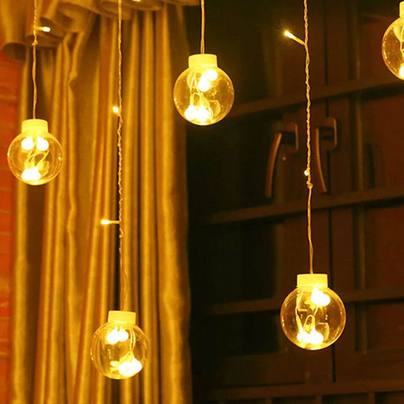 Led stars colour lights flashing lights strings full of Star bedrooms Curtains Light Dormitory Decoration Mesh Red Girl Room Arrangement