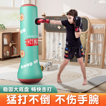 Inflatable boxing post tumbler boxing sandbag training equipment childrens home decompression vertical sandbag bulk bag