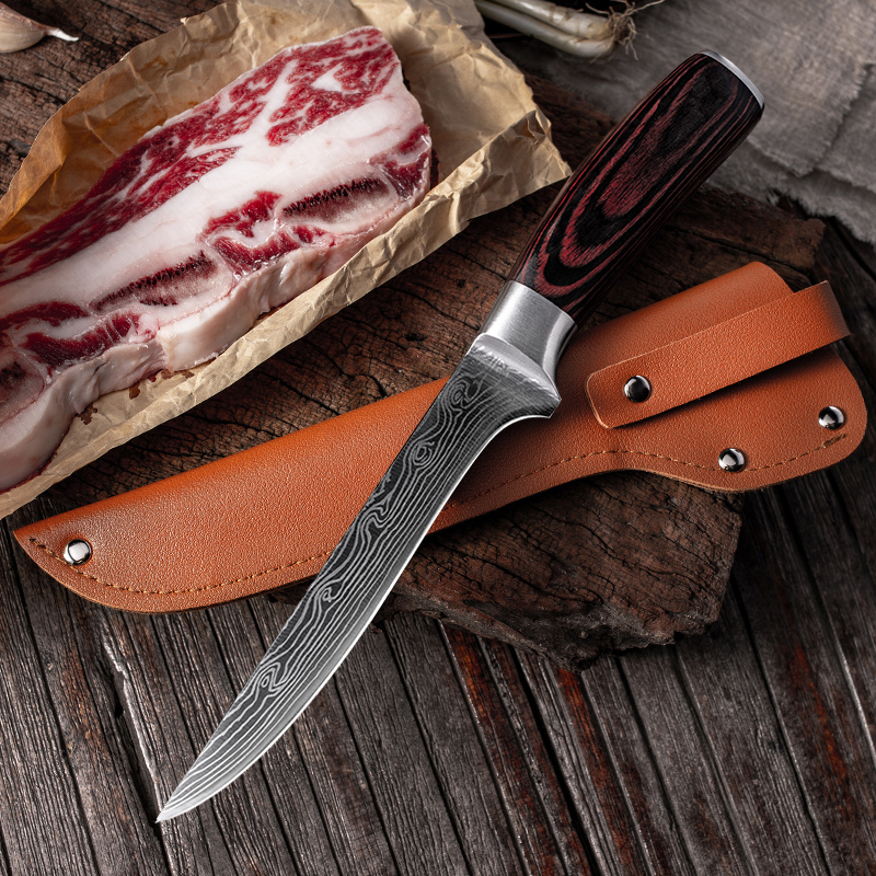Eviscerate knife cut meat split open fish knife meat butcher multi-purpose fruit knife stainless steel peeling household kitchen melon and fruit