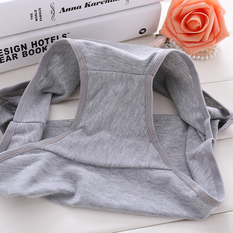 Mùa hè mới breathable tinh khiết đồ lót màu trắng bông phụ nữ đồ lót hộp quà tặng bao bì năm nạp