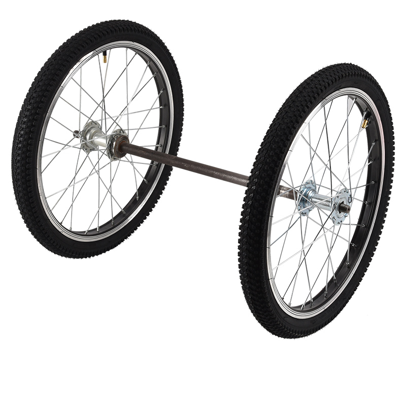 Children's three-wheeled bicycle 20 inch front and rear wheel hub wheel set M-ring thickening circle