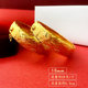ຈີນ props wedding sand gold bracelet bride wedding dragon and phoenix bracelet copper gold-plated gold bracelet wedding gold ສາມເຄື່ອງປະດັບສໍາລັບແມ່ຍິງ
