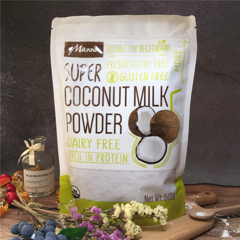 Manna? which coconut milk powder live brain coonut milk powerder with MCT oil vegetarian coconut milk powder
