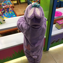 Cute Cartoon Star Della Little Rabbit Clothes Children One-piece Clothes Baby Home Conserved Animals Pyjamas Girls Winter Clothing