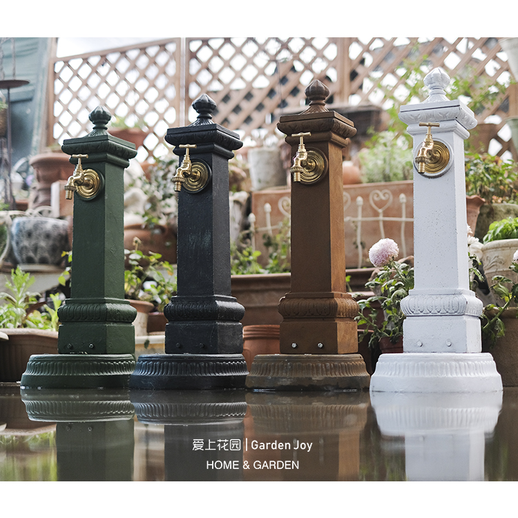 Fall in love with garden garden groceries gardening decoration watering well household pool cast iron courtyard terrace Japanese type water plug