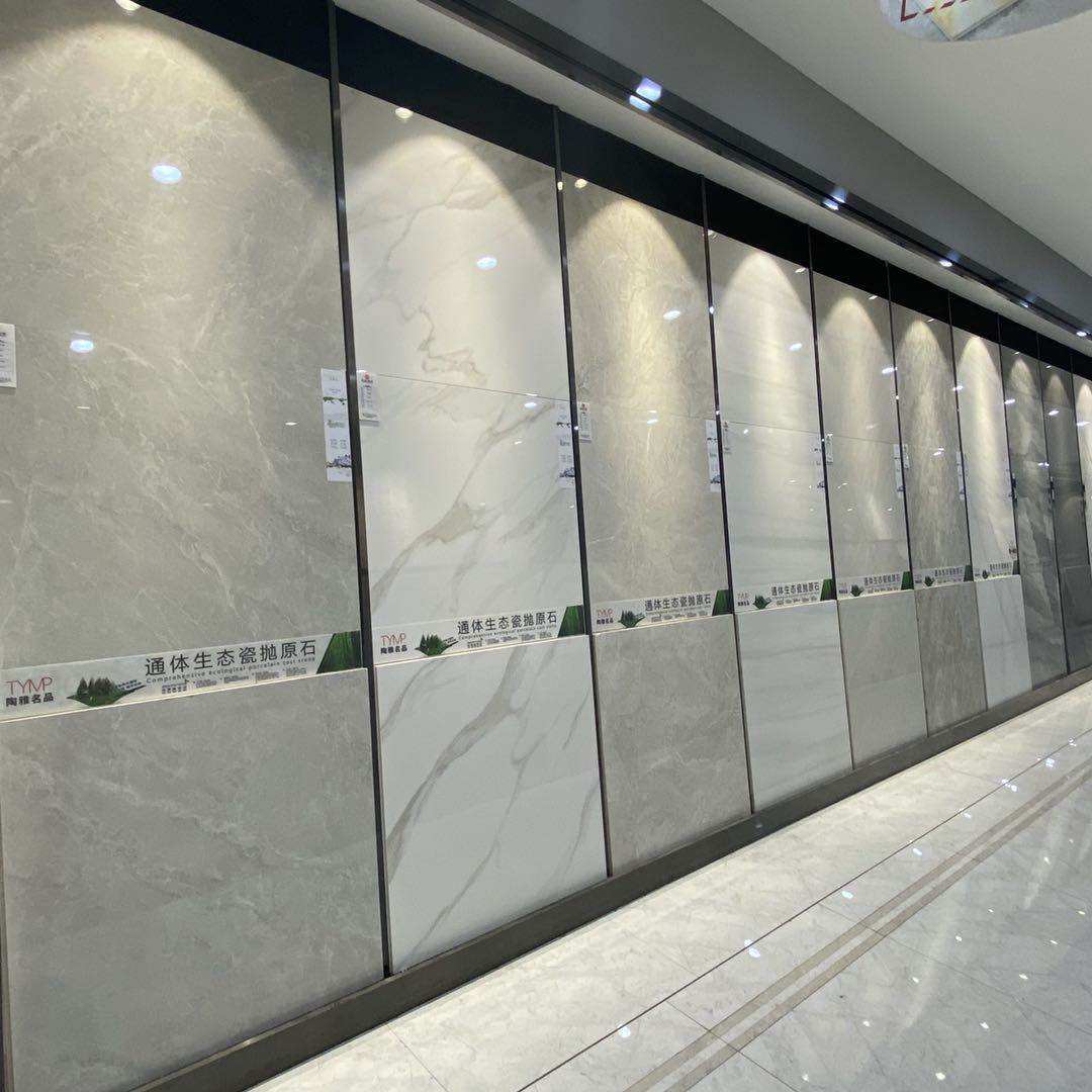 Porcelain throwing tiles 800x800 whole body floor tiles living room floor tiles non-slip wear-resistant new gray Guangdong Foshan tiles