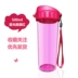 Tupperware Cup 500ml trà vần đích thực Cốc pha lê màu mới sinh viên xách tay chống rò rỉ nam và nữ tách trà thể thao - Tách Tách