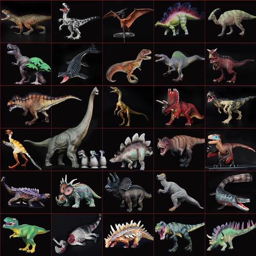 Динозавр, игрушка, модель животного, детский комплект, цвет, юрский период, птерозавр, тираннозавр Рекс