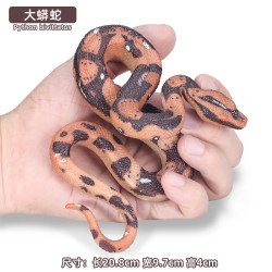 Large Children's Realistic Animal Toy Fake Snake Model Wild Animal Venomous Snake Coiling Boa Constrictor Boy Gift