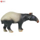 Simulated large model tapir anteater in safari park
