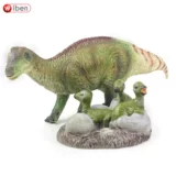 Реалистичный динозавр из мягкой резины, детская фигурка, юрский период, подарок на день рождения