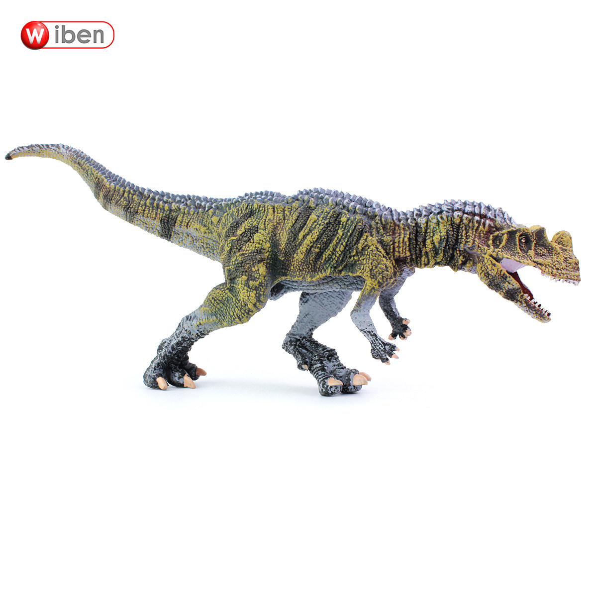 Foreign trade new Jurassic simulation hornnose Dragon dinosaur toys plastic animal model children Boy birthday gift