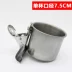 Lồng chim phụ kiện hộp thức ăn chim với cốc nước trung chuyển bát thép không gỉ thức ăn cốc nước hộp chim trung chuyển vẹt cung cấp sao - Chim & Chăm sóc chim Supplies Chim & Chăm sóc chim Supplies