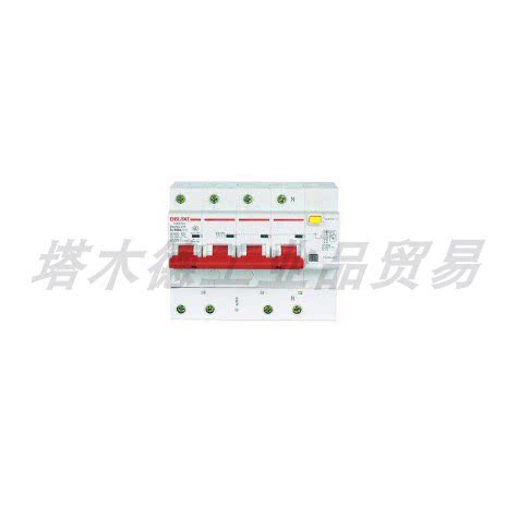 人民漏电断路器 DZ47LE125型高分断小型 白壳卡槽式微断 空气开关